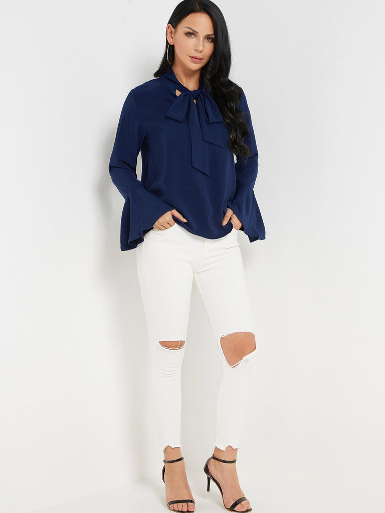 Women's Sheer Blouses Shirts