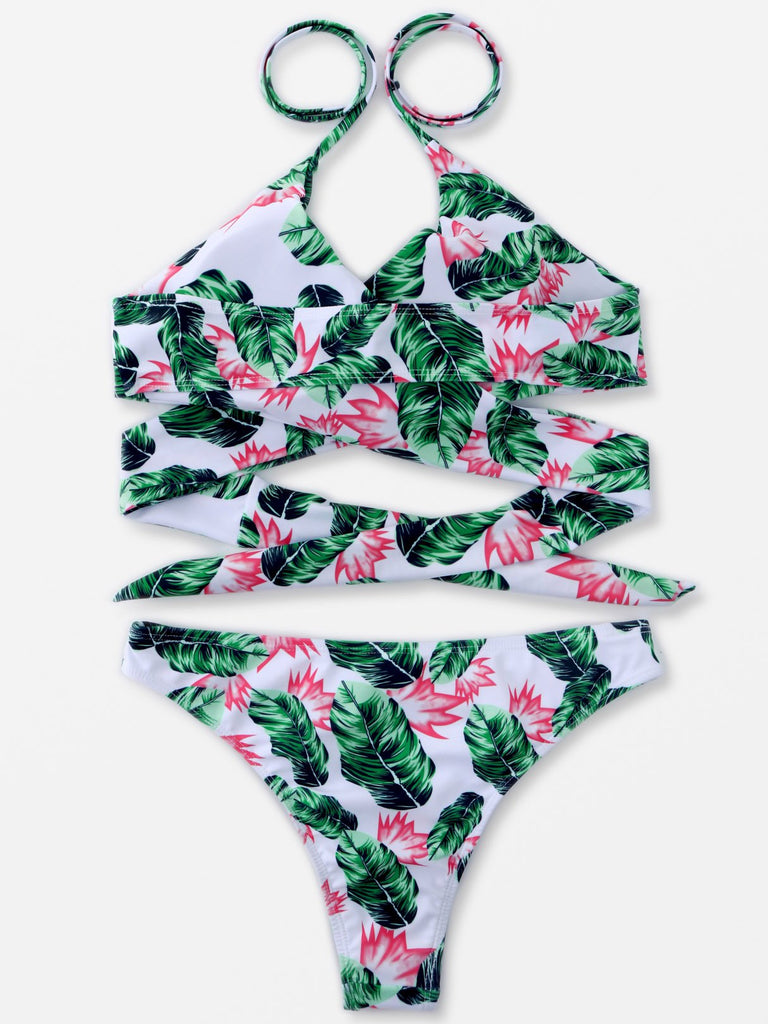 Womens Green Bikinis