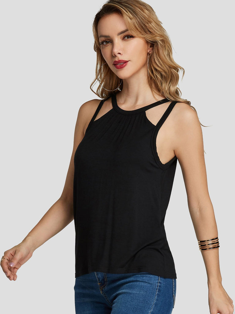Ladies Black Camis