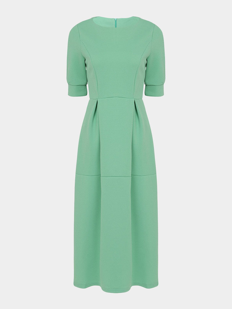 High-Waist Dresses With 1/2 Length Sleeves