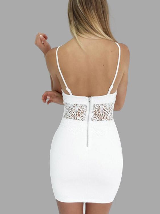 Womens White Mini Dresses