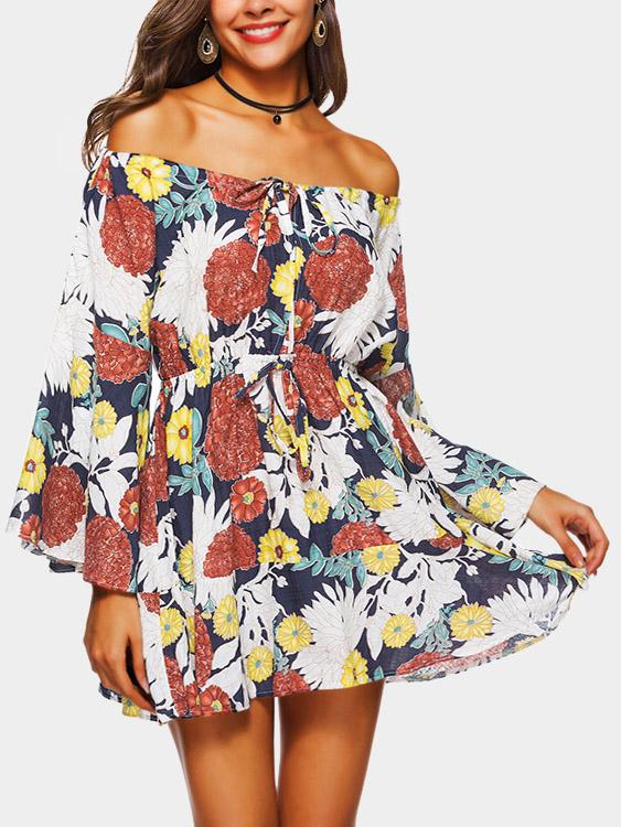 Ladies Floral Floral Dresses