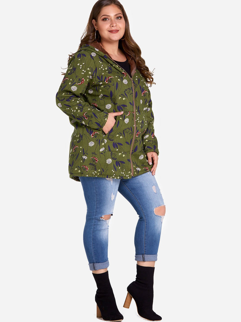 Ladies Plus Size Long Coats