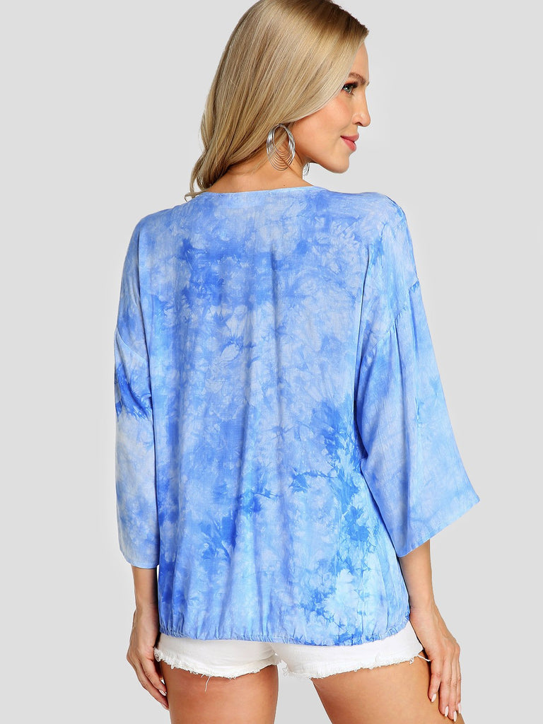 Ladies 3/4 Sleeve Blouses