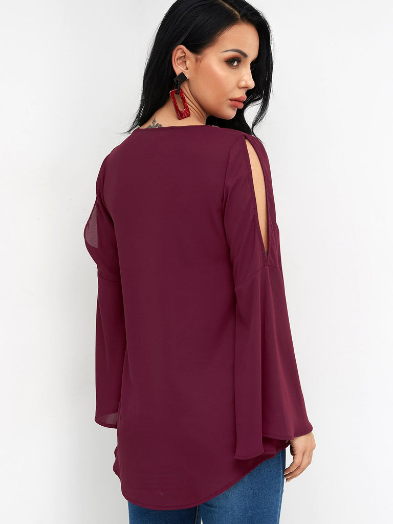 Womens Purple Blouses