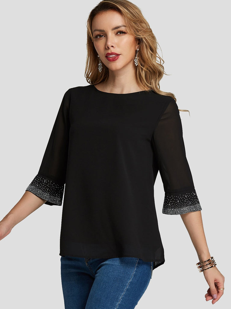 Ladies Black T-Shirts