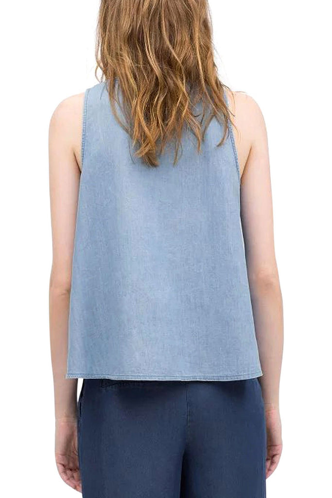 Womens Blue Camis