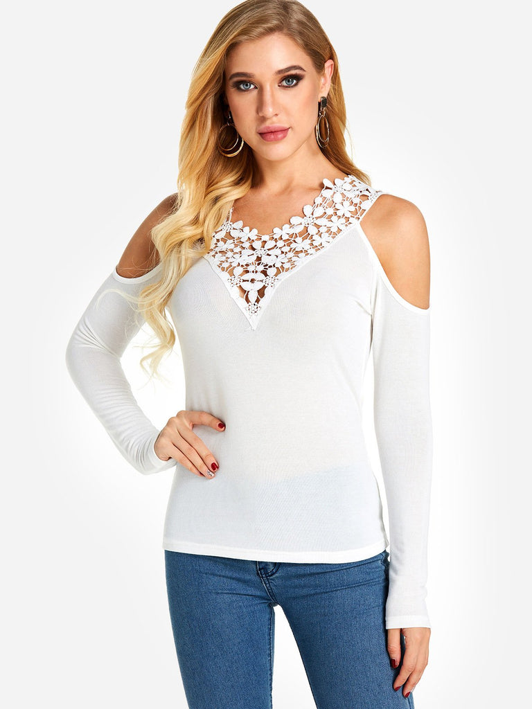 Ladies White T-Shirts