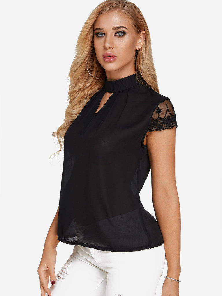 Ladies Black Blouses