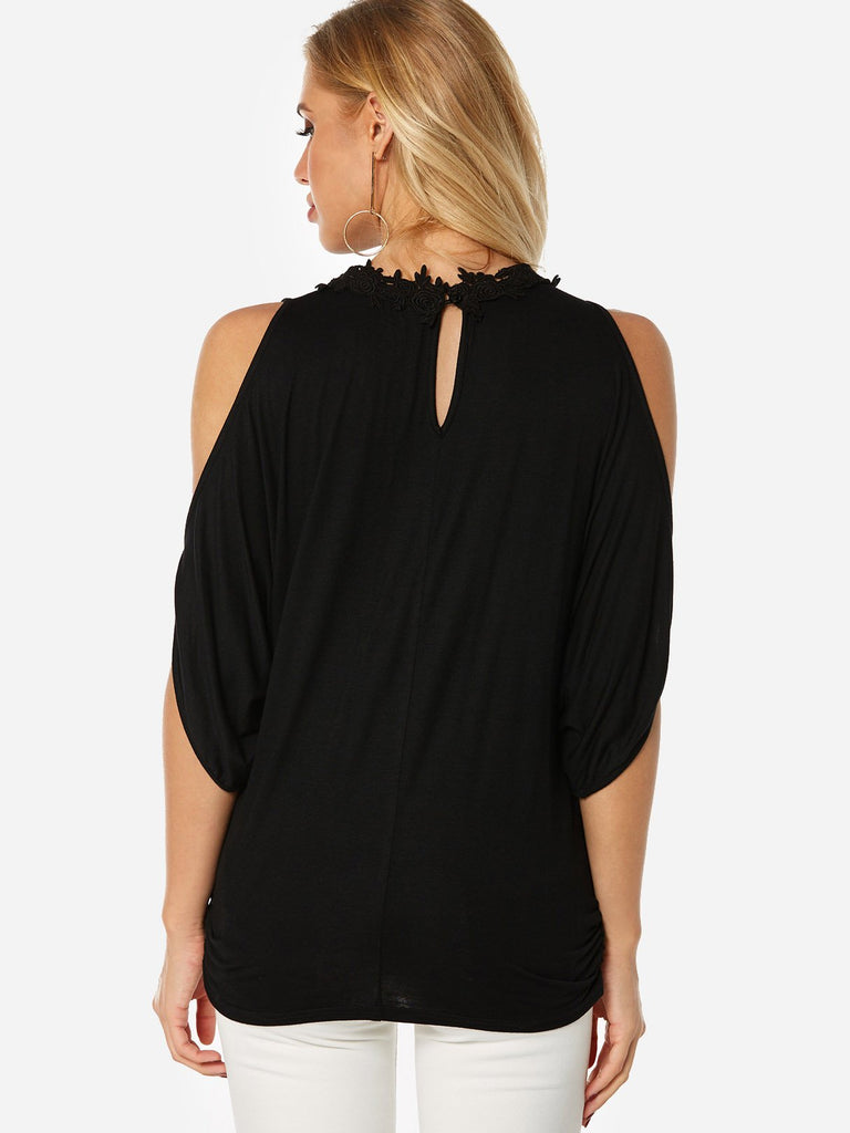 Womens Black Blouses