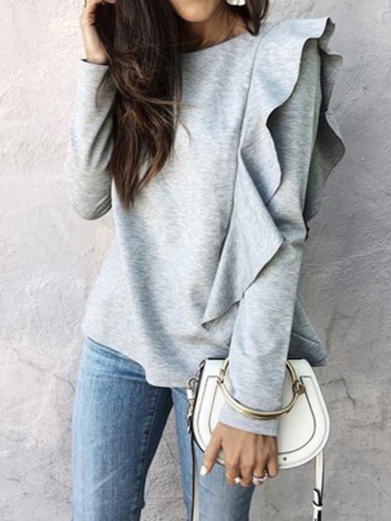 Ladies Long Sleeve Top
