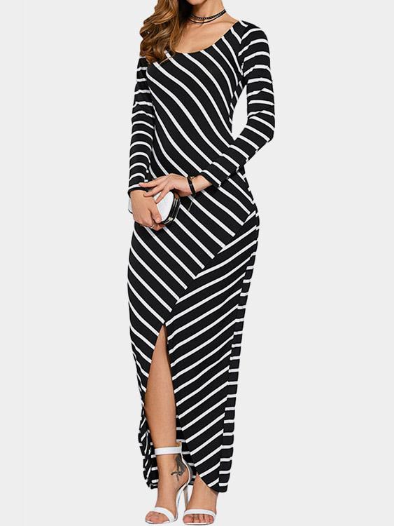 Ladies Long Sleeve Maxi Dresses
