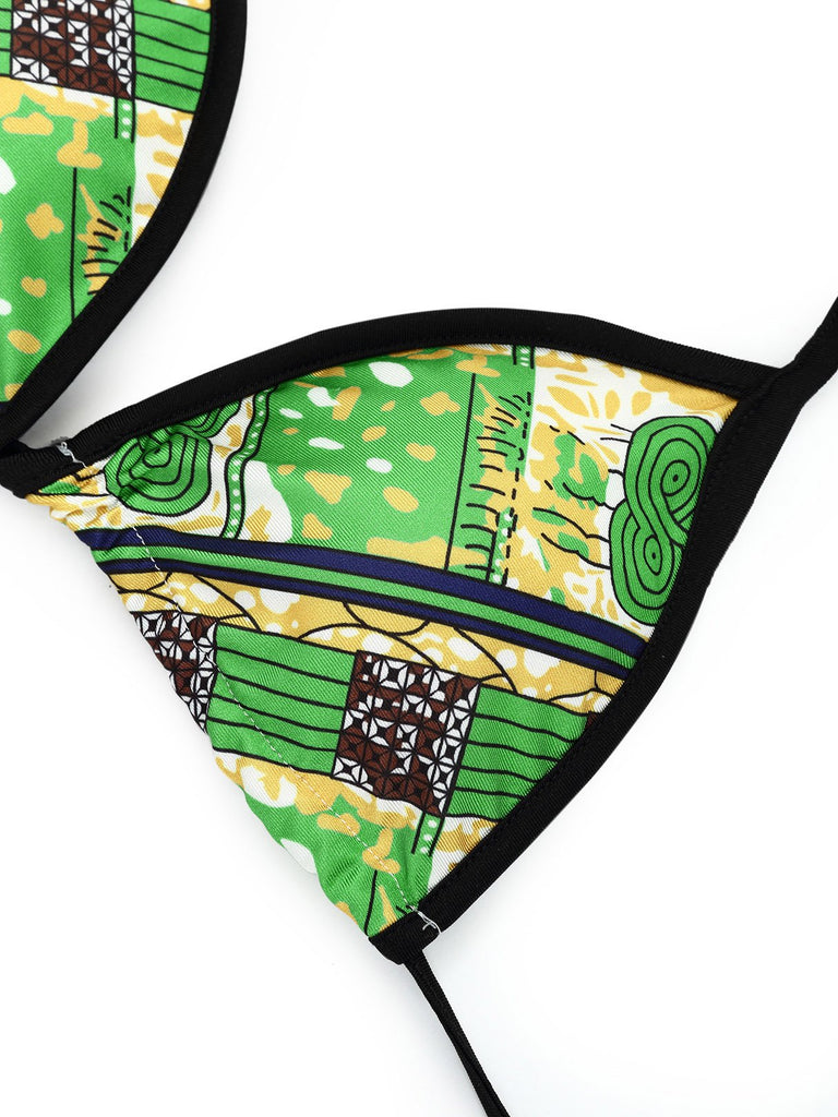 Womens Sleeveless Two Piece Bikini