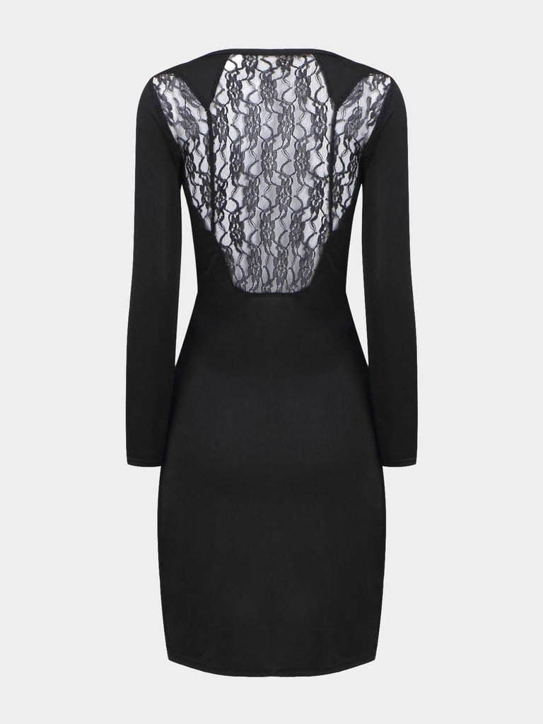 Womens Black Midi Dresses