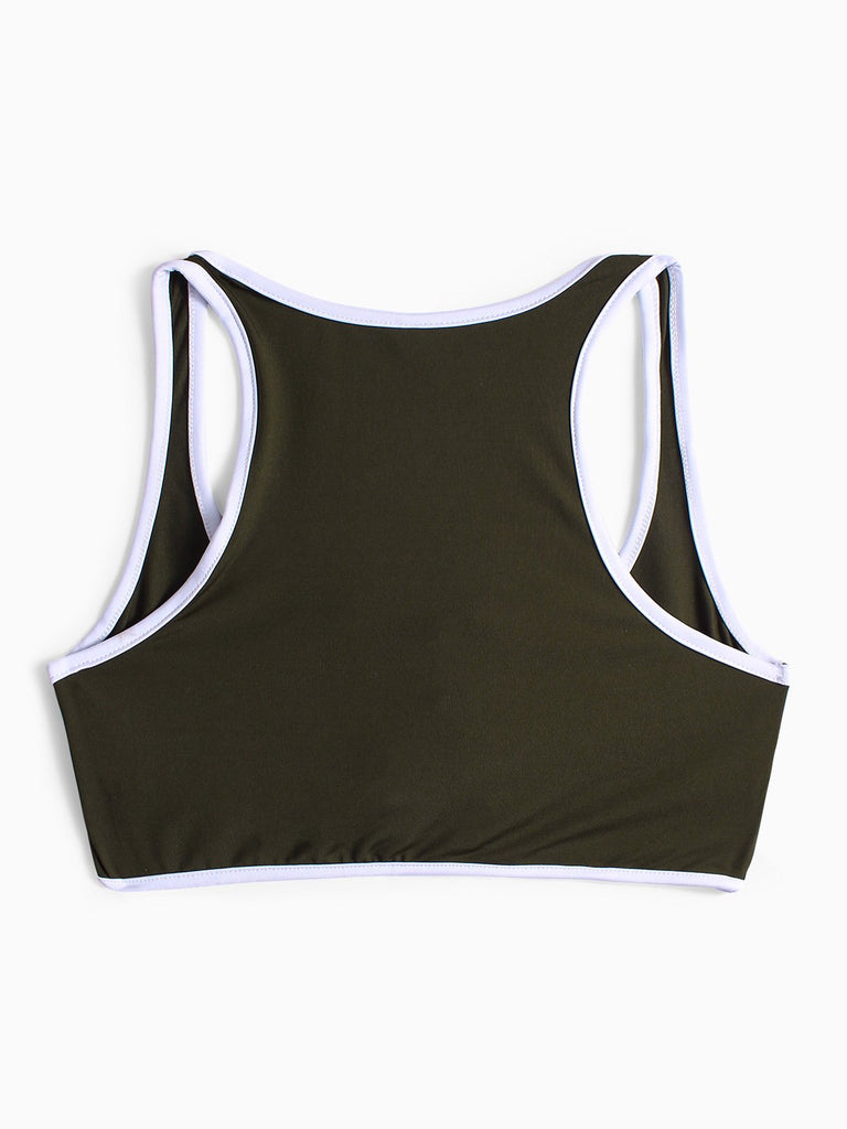 Womens Army Green Camis