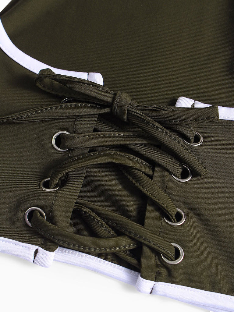 Ladies Army Green Camis