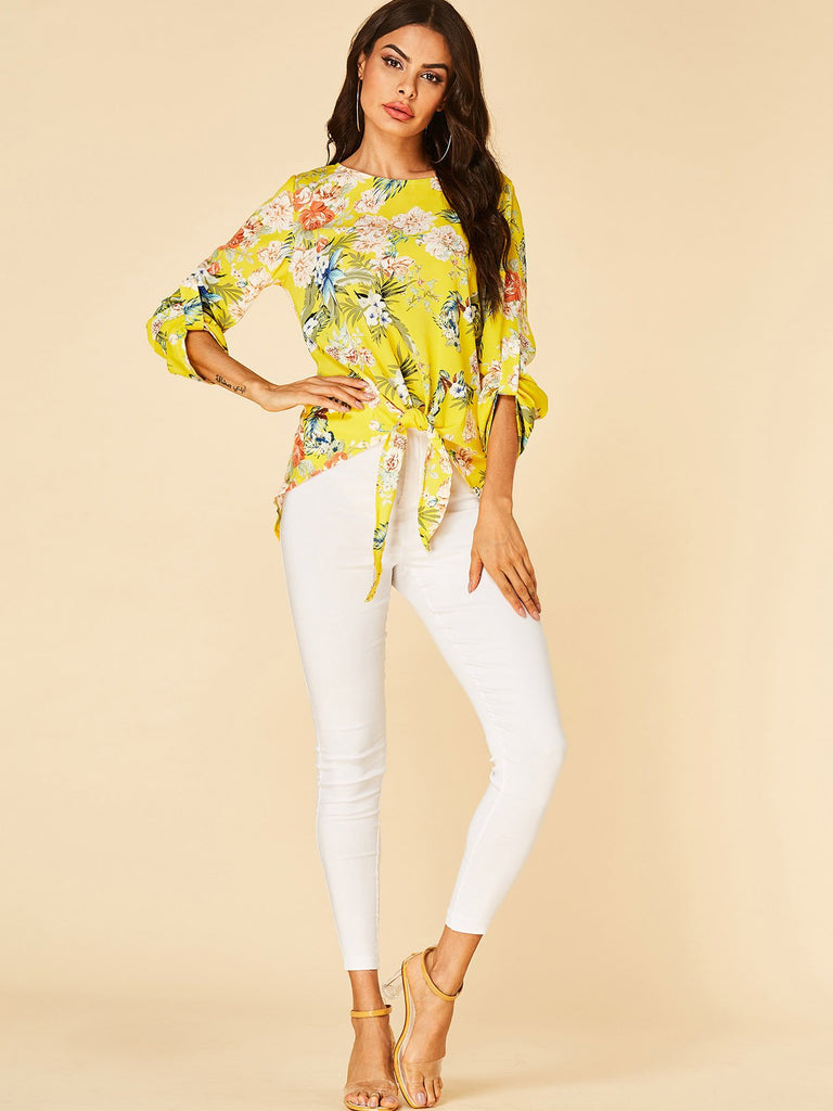 Ladies Yellow Blouses