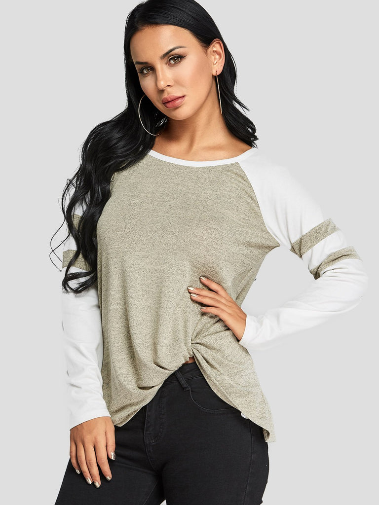 Ladies Color Block T-Shirts