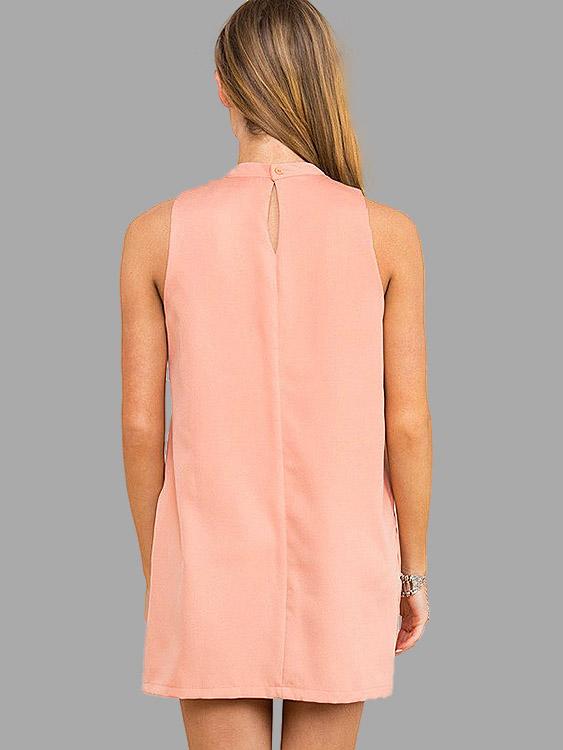 Womens Coral Mini Dresses