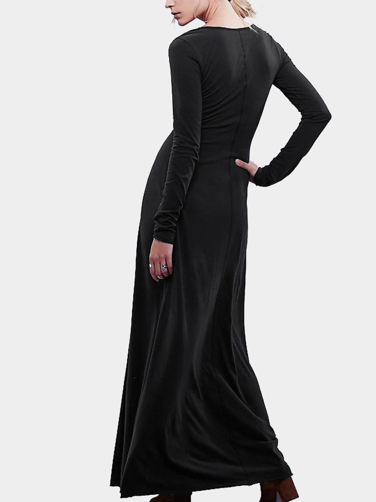 Womens Black Maxi Dresses