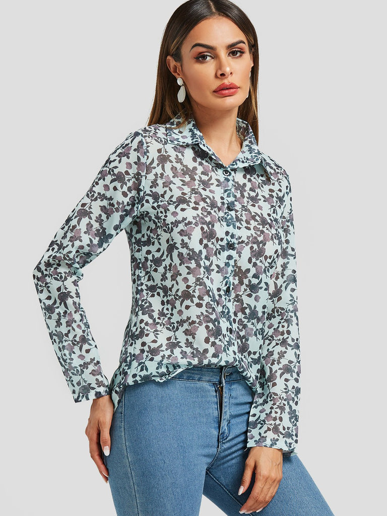 Ladies Grey Blouses