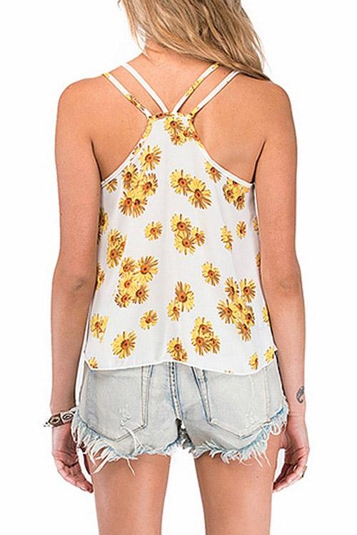 Womens White Camis