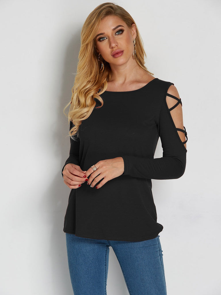 Ladies Black T-Shirts