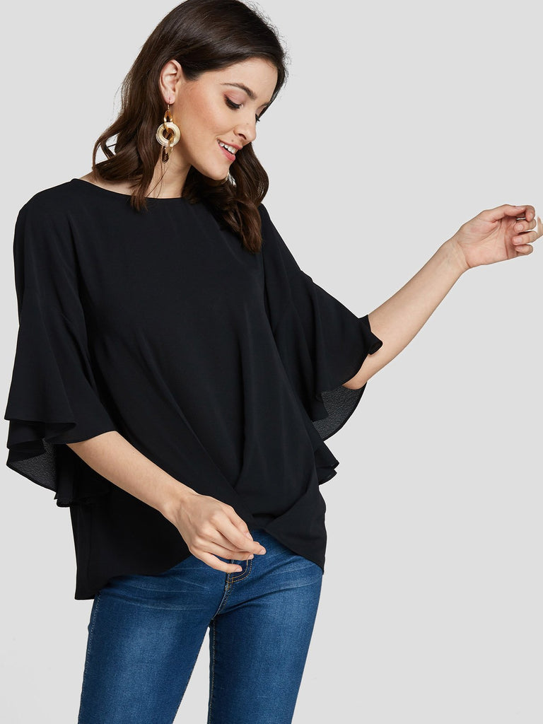 Ladies Black Blouses