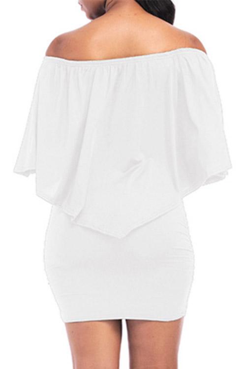 Womens White Mini Dresses