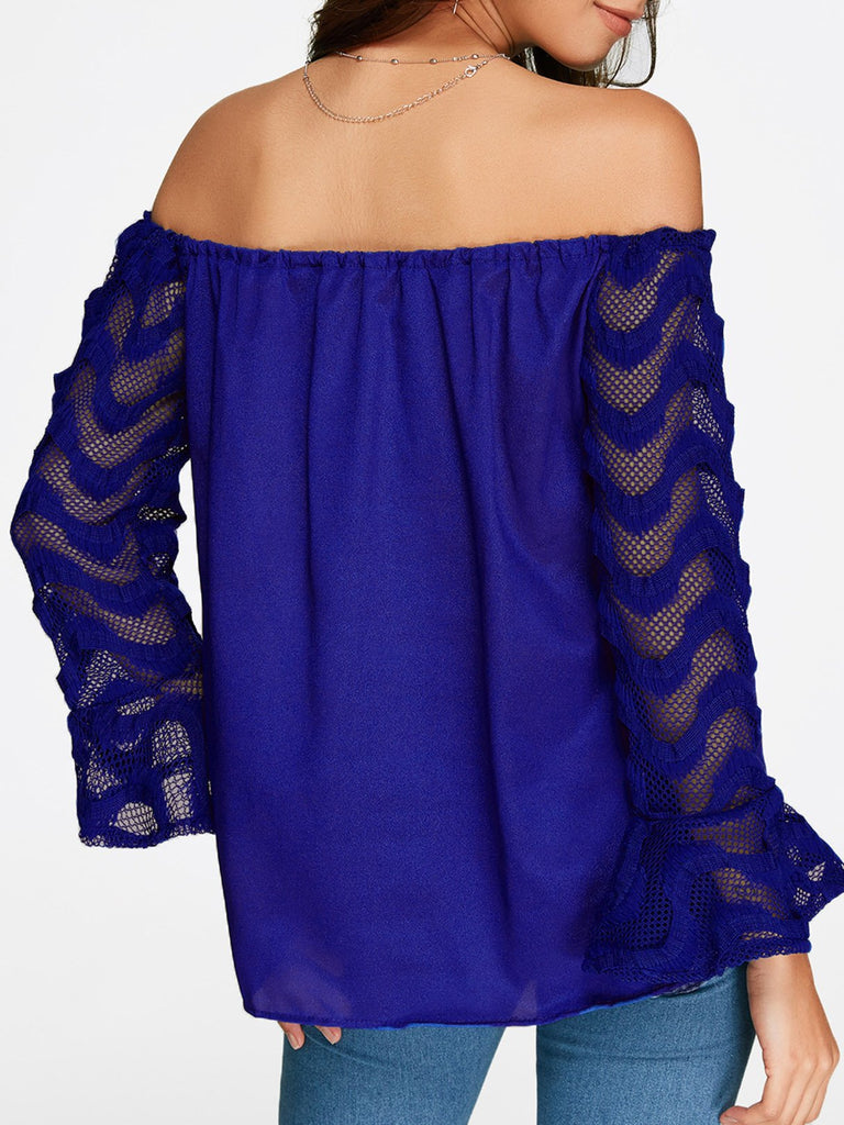 Womens Blue T-Shirts