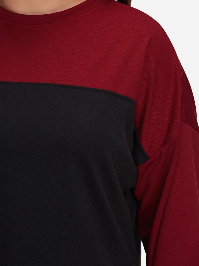 Ladies Long Sleeve Plus Size Dress