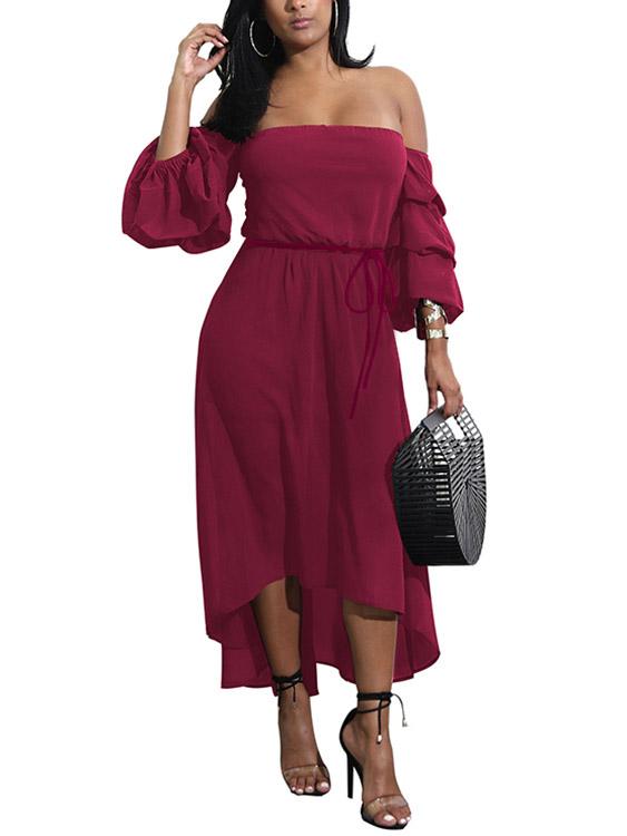Ladies 3/4 Sleeve Dresses
