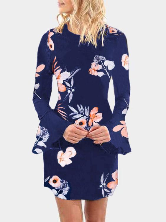 Ladies Navy Mini Dresses
