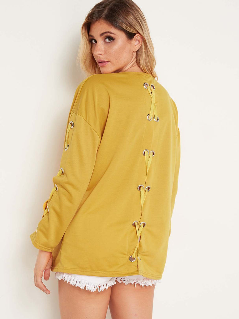 Womens Yellow T-Shirts
