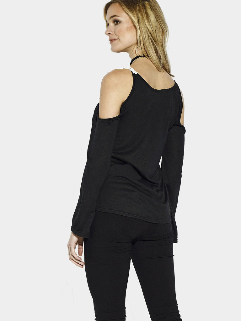 Womens Black T-Shirts