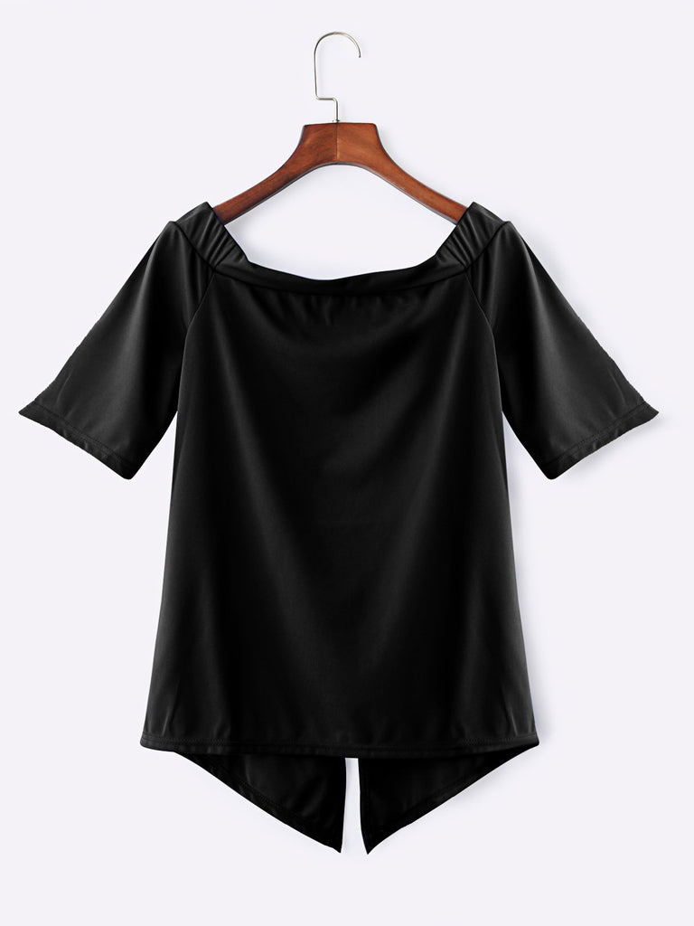 Ladies Black T-Shirts