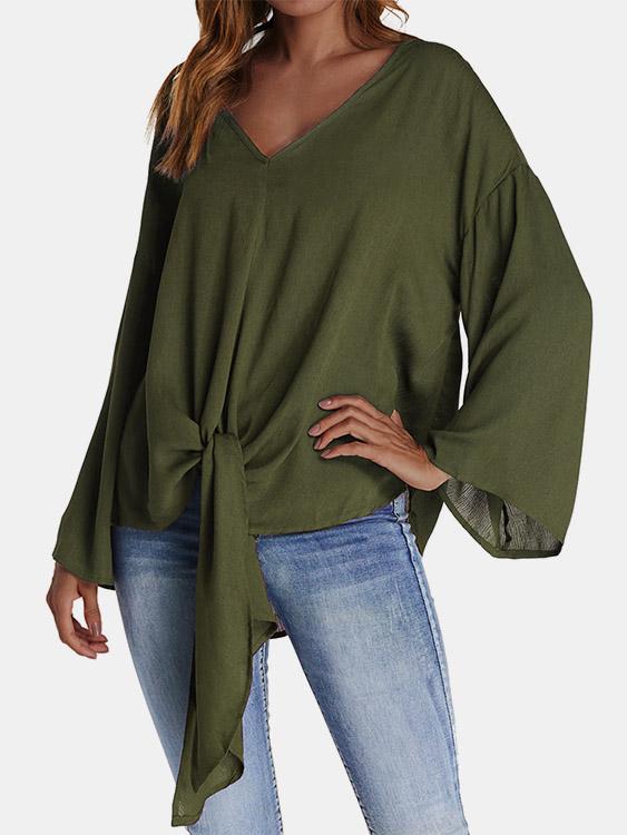 Ladies Long Sleeve Blouses