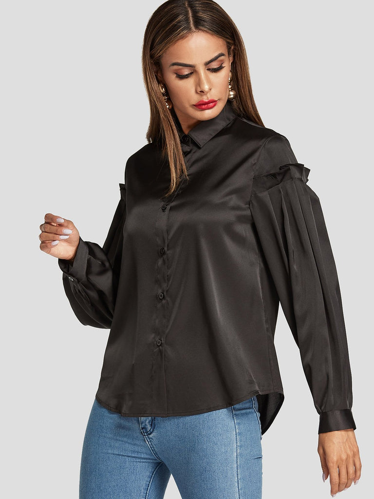Ladies Black Blouses