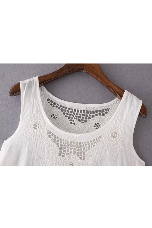 Ladies White Camis