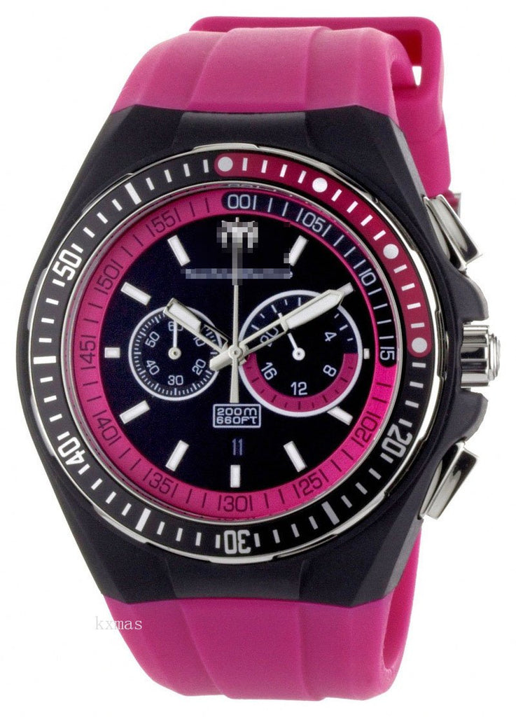 Fashion Elegance Silicone 17 mm Watches Band 111021_K0024393