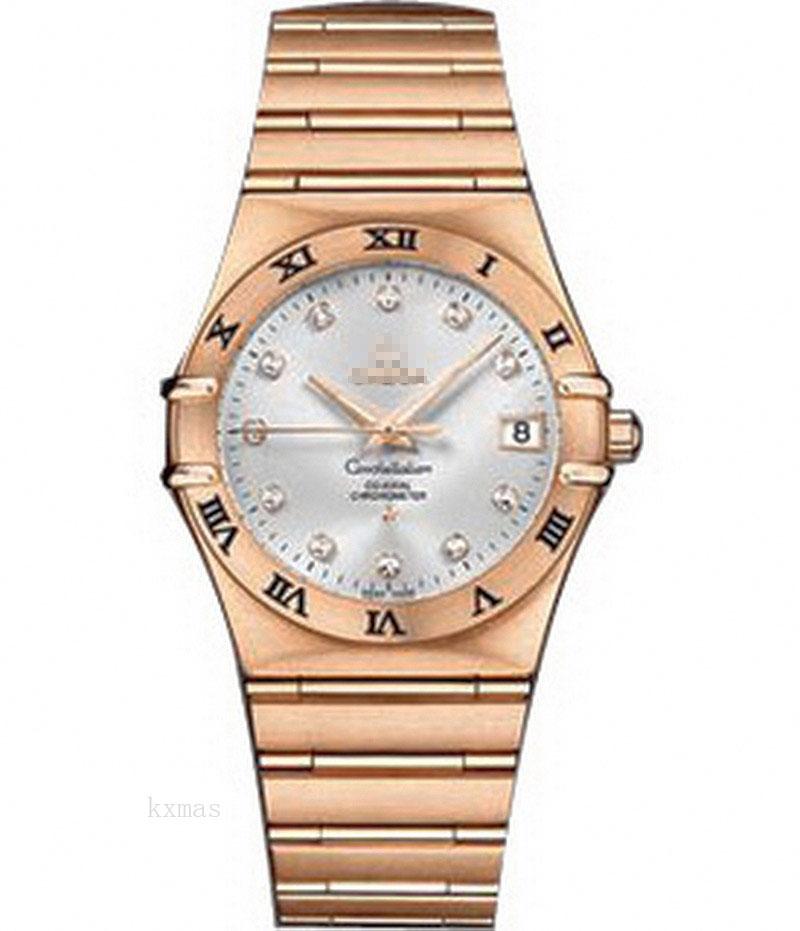 Bargain Fashion Rose Gold 21 mm Watch Band 111.50.36.20.52.001_K0018373