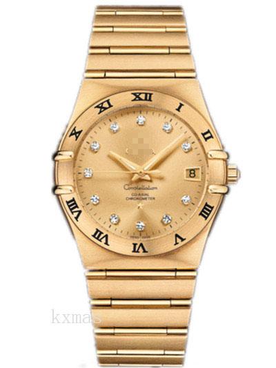 Bargain Good Looking Yellow Gold 21 mm Watch Belt 111.50.36.20.58.001_K0018375