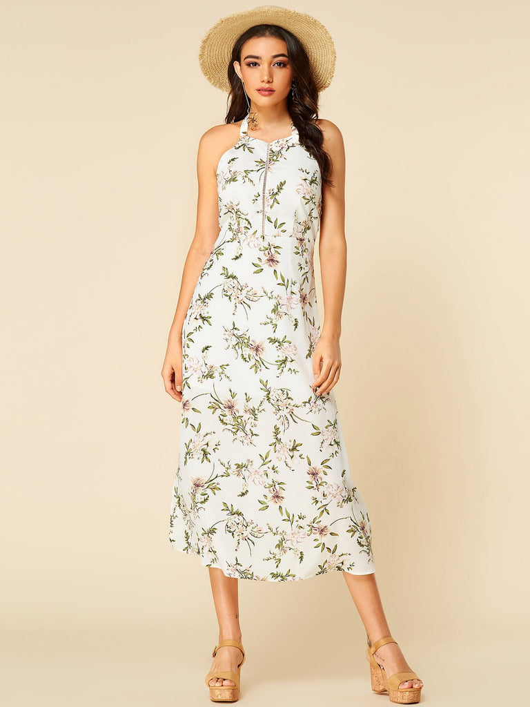 Womens White Maxi Dresses