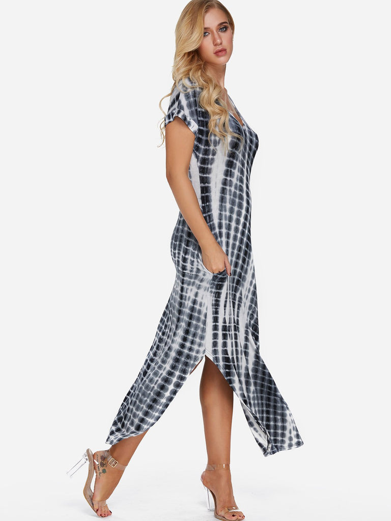 Ladies V-Neck Dresses