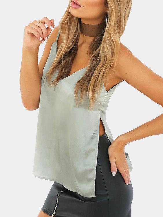 Womens Black Camis