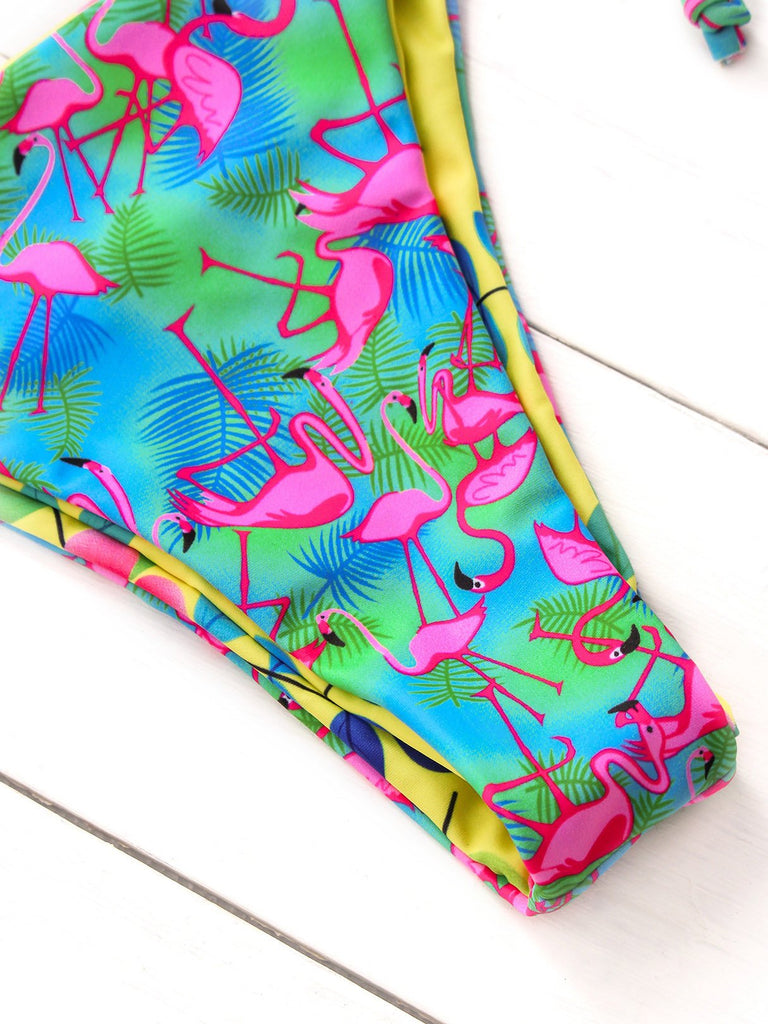 Womens Sleeveless Two Piece Bikinis