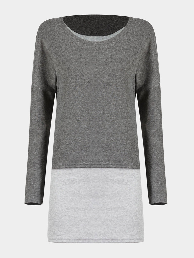 Double Layer Grey Top 