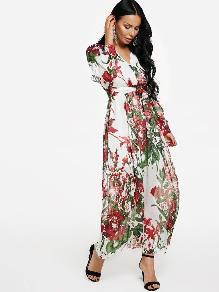 Ladies Floral Maxi Dresses