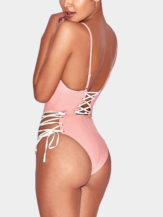 Womens Pink One-Pieces