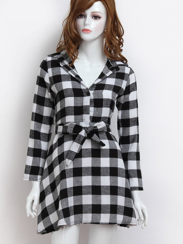 Ladies Black & White Casual Dresses